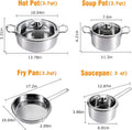 7 Piece Stainless Steel Cookware Set S70210