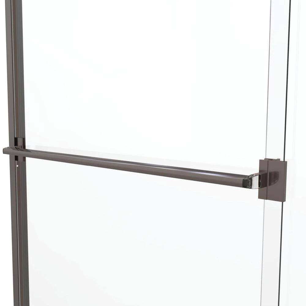 Bypass Framed Tub Door with Obscure Oil Rubbed Bronze J8135