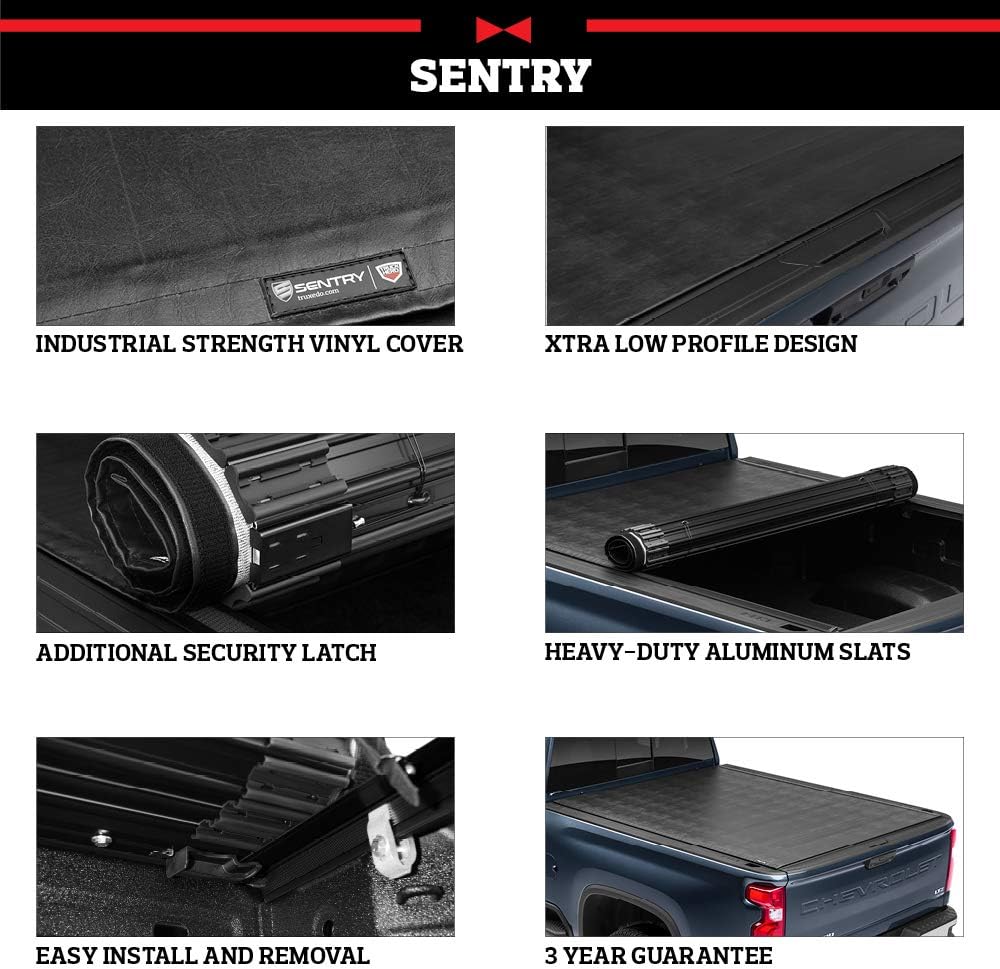Hard Rolling Truck Bed Tonneau Cover for Toyota Tundra 6' 7" Bed D418