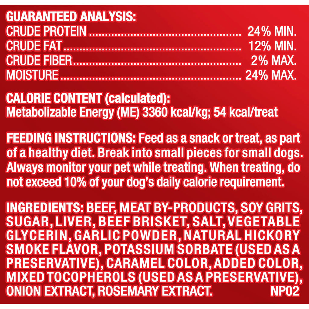 Real Beef Brisket Dog Treats 22.5 oz Bag L794326