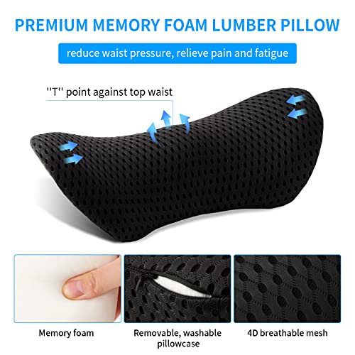 Memory Foam Lumbar Support Pillow F167