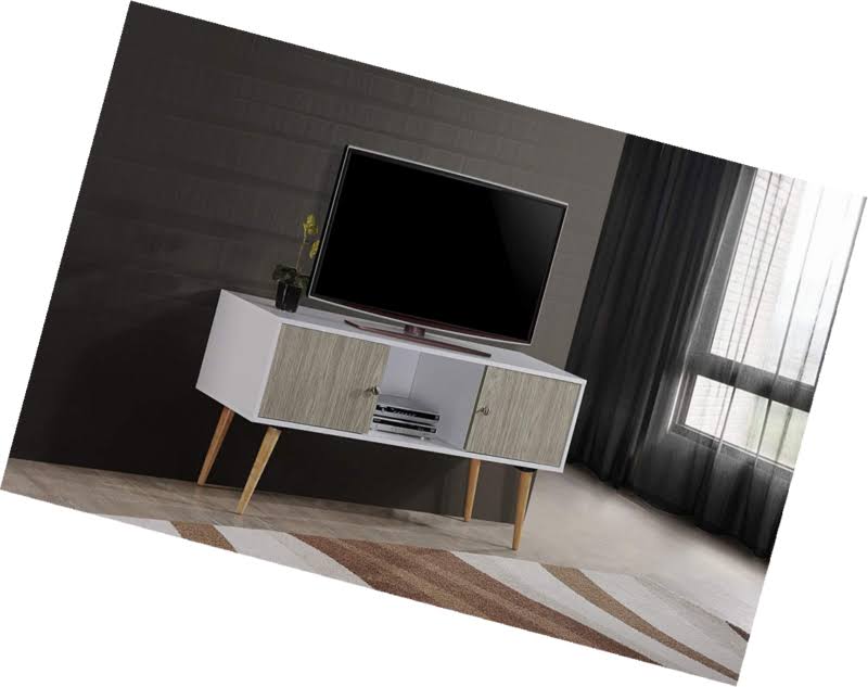 White/Grey Retro Entertainment Unit C799004