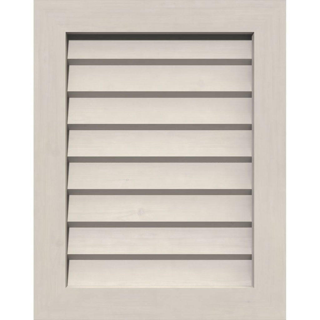 22x22W x 12x22H Primed Non-Functional Vertical Gable Vent F7154
