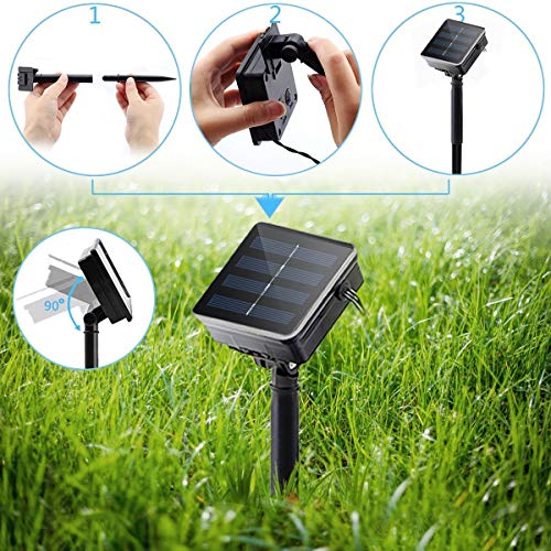 72 Feet 200 LED Solar Powered Fairy String Lights (White) M18229