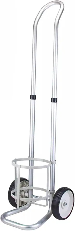 Adjustable Height Aluminum Oxygen Tank Holder Cart B906926