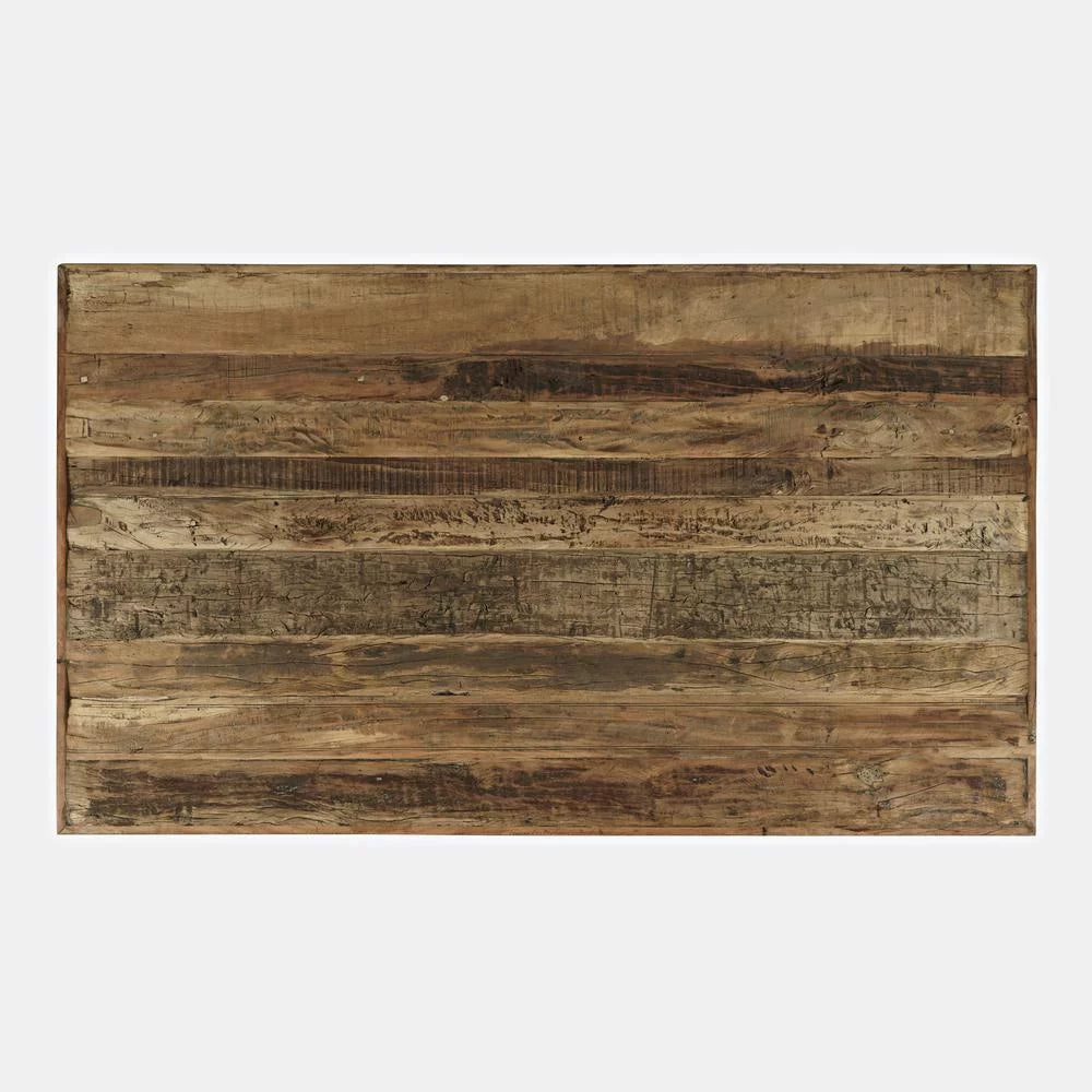 72" Rustic Solid Wood Dining Table B21995