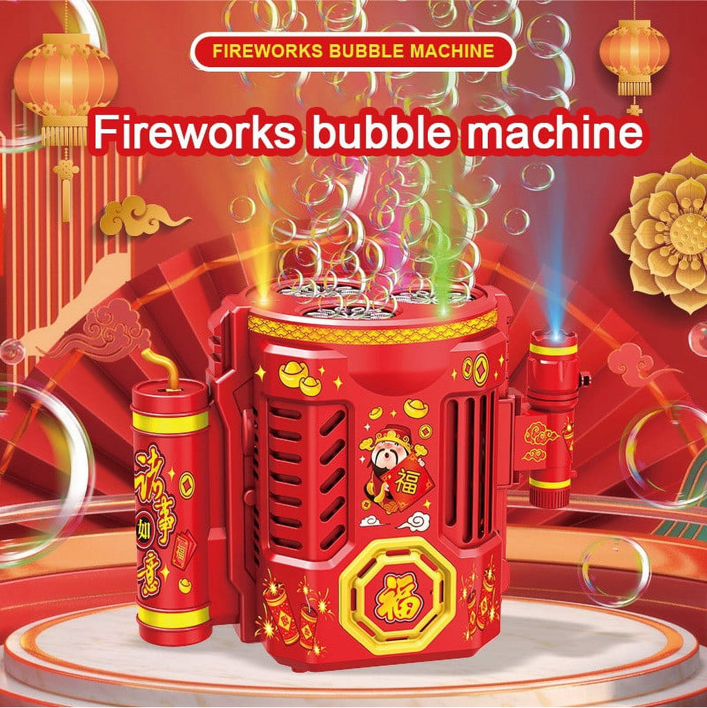 Rainbow Circle Bubble Machine Toys Z206