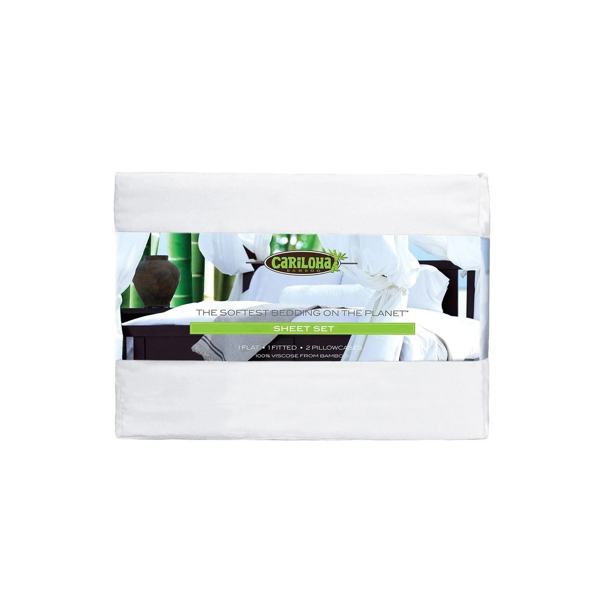Viscose from Bamboo 4-Piece Split King Bed Sheet Set M9273