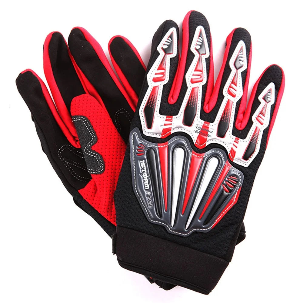 Spider Red Motorcycle Helmet Bundle P9728
