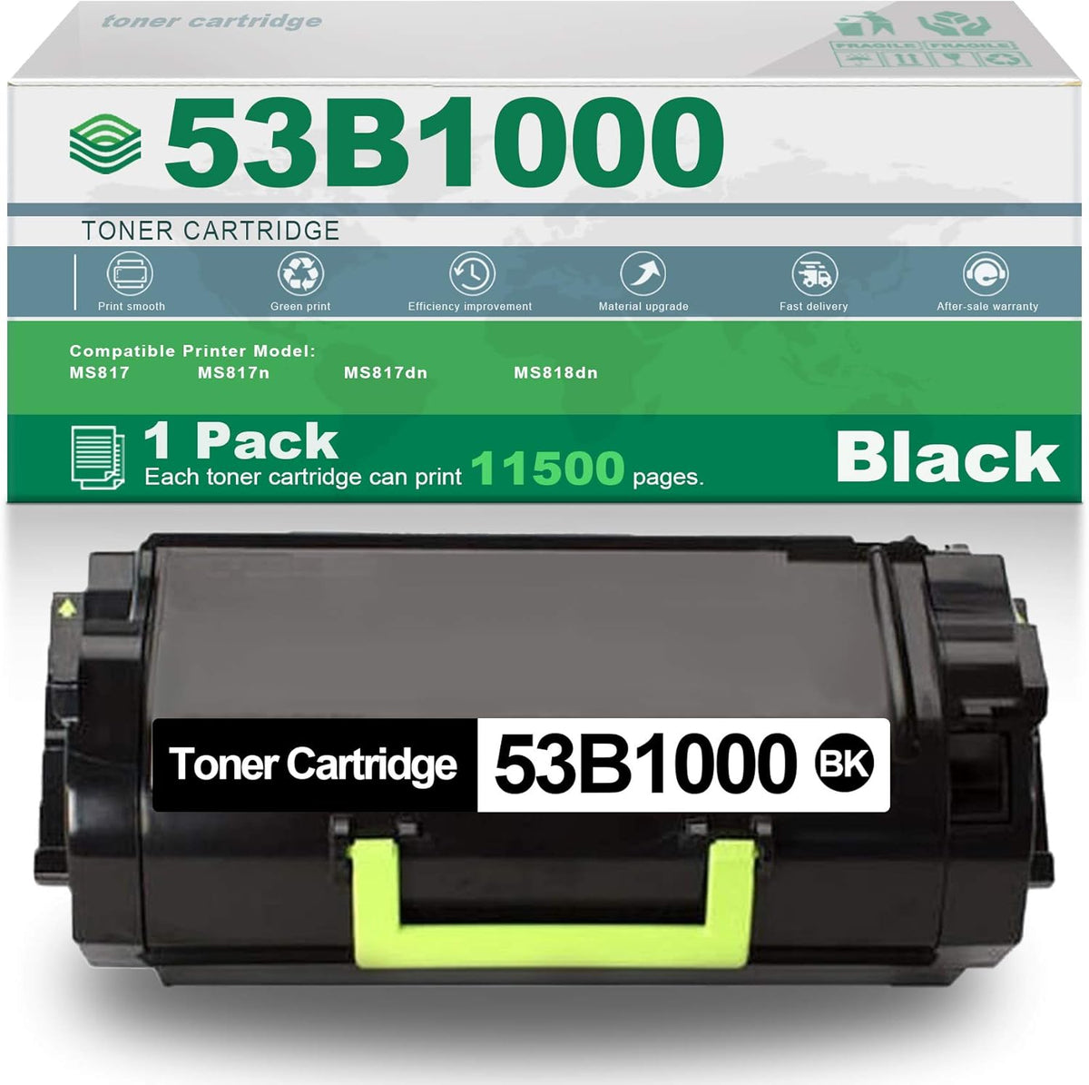 Black High Yield Toner Cartridge U30002