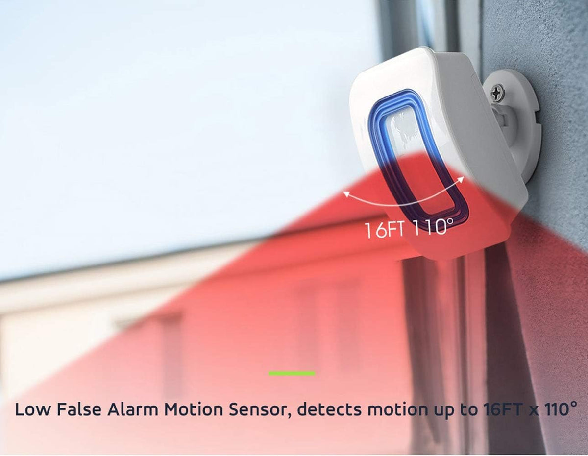 Wireless Motion Sensor Alert Alarm with 3 Receiver and 2 Monitor Motion S8222