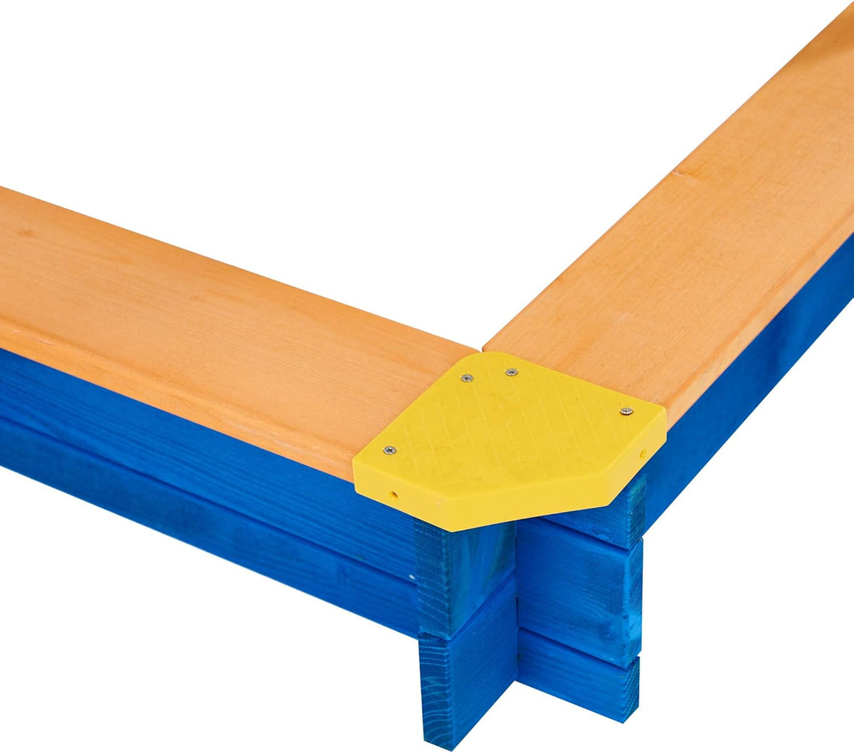 Wooden Outdoor Kids Sandbox with Canopy T23915