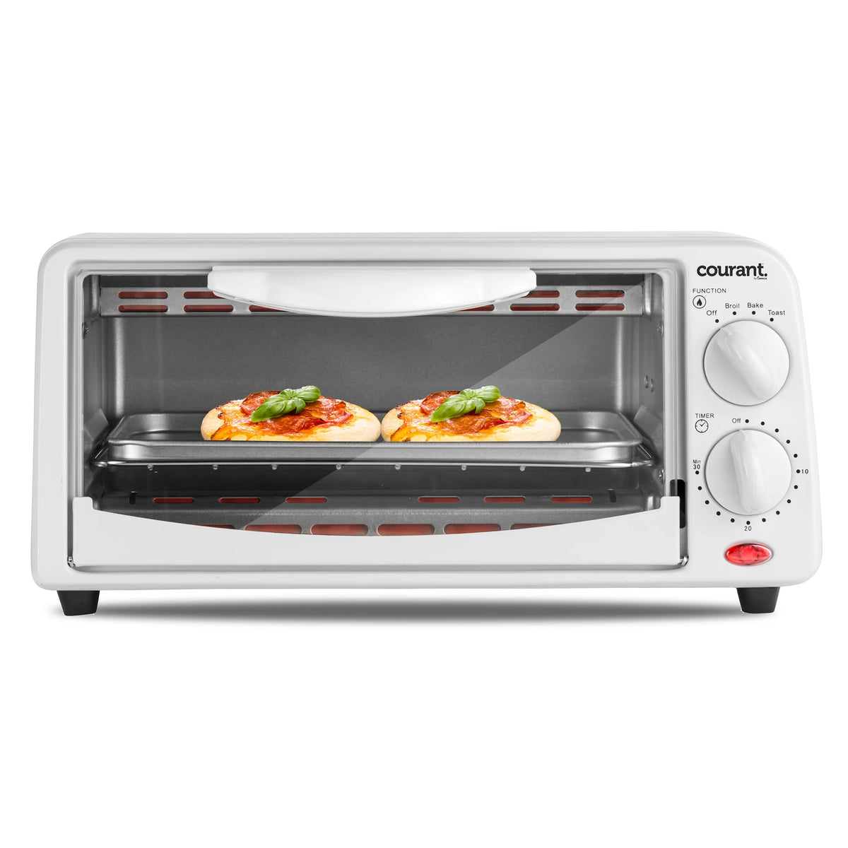 White 4-slice Toaster Oven Z3072