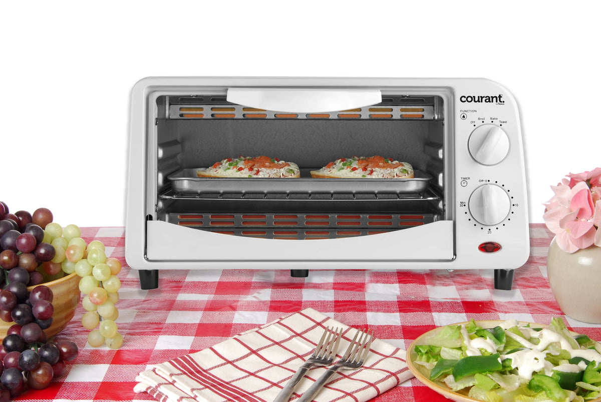 White 4-slice Toaster Oven Z3072