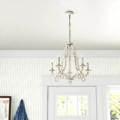 5 Light Candle Style Chandelier G971