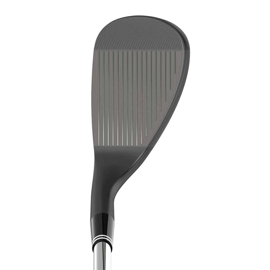Black Satin Wedge G2323