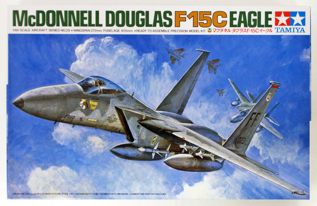1/48 Scale F-15C Eagle Kit I8652