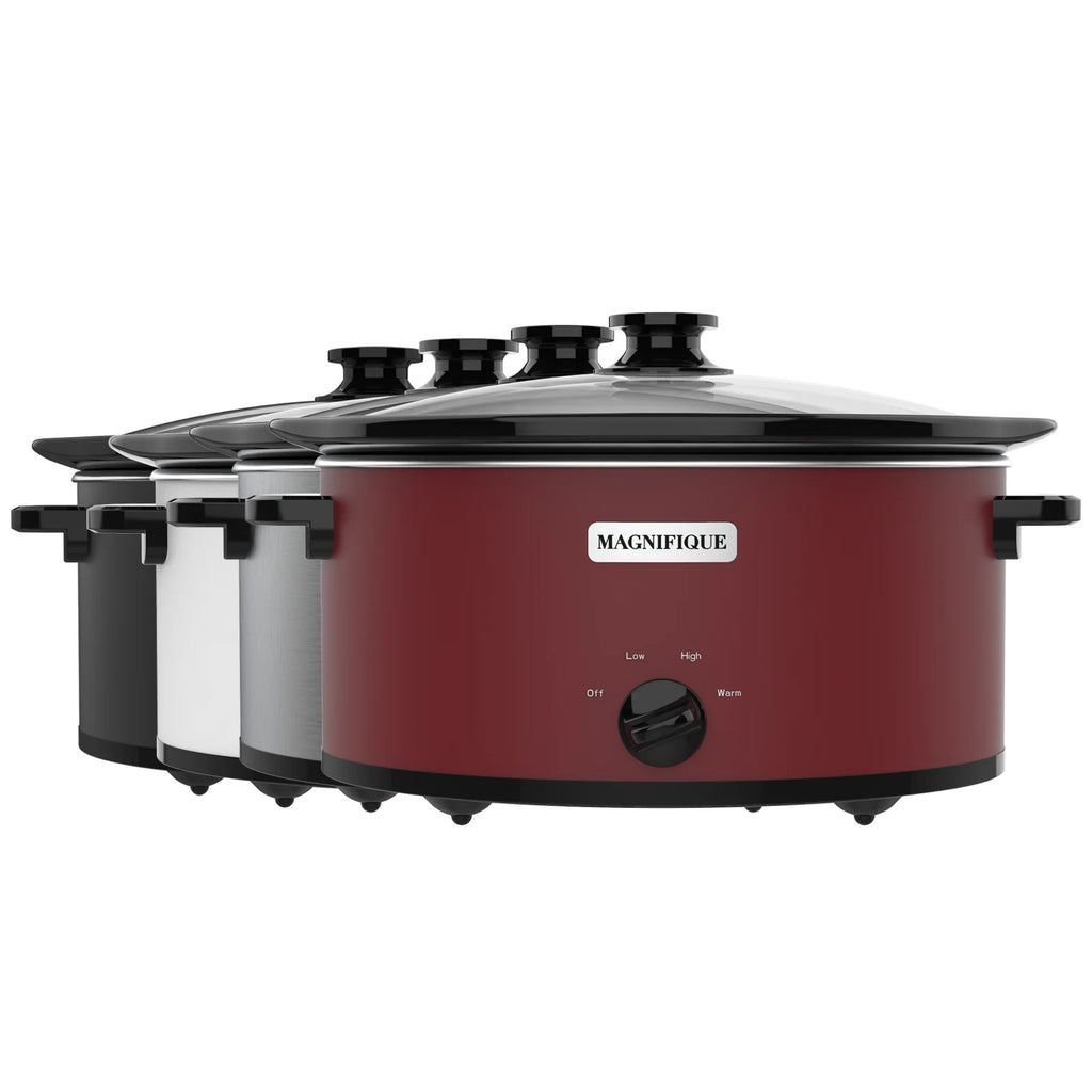 8 Quart Red Slow Cooker G1224