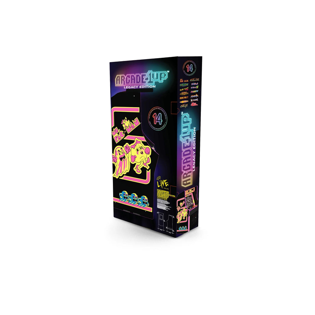 4-foot-tall Stand-up Arcade Game with 14 Classic Games and 17-inch Screen P4812