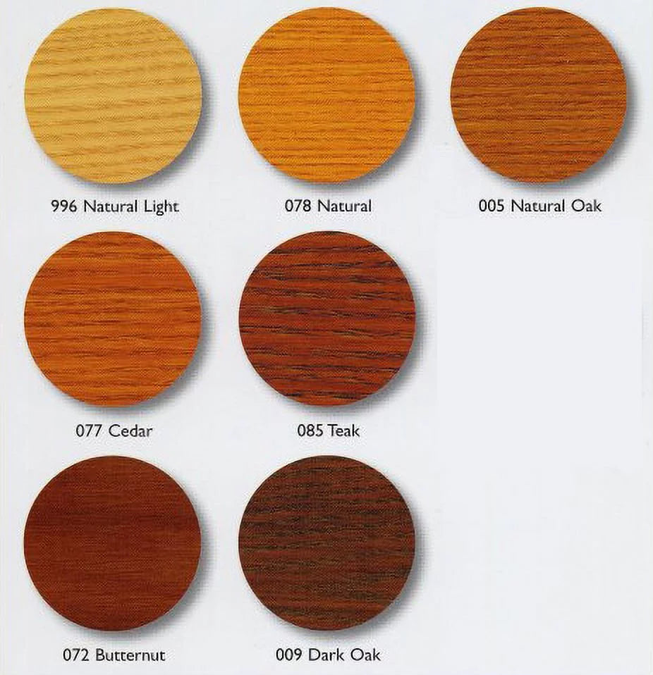 1 Gallon Translucent Teak Siding W501