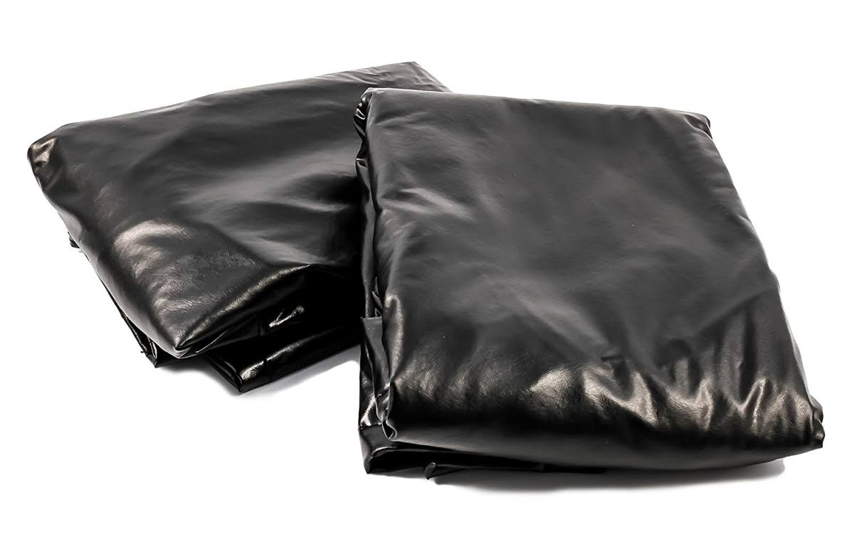 Black Vinyl Wheel and Tire Protector, Pack of 2 N23899