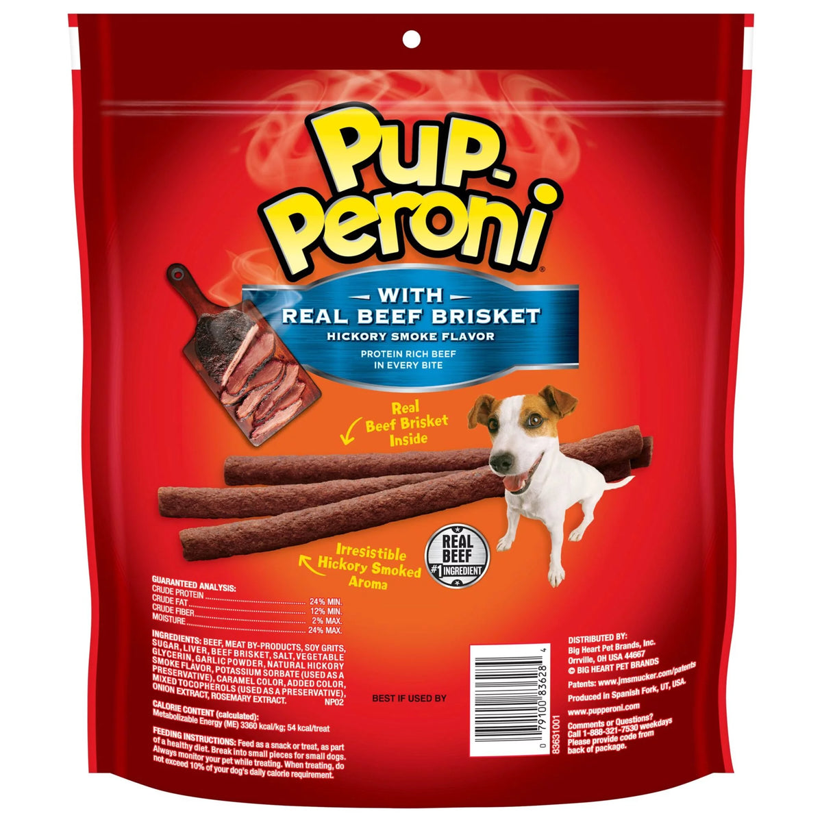 Real Beef Brisket Dog Treats 22.5 oz Bag L794326