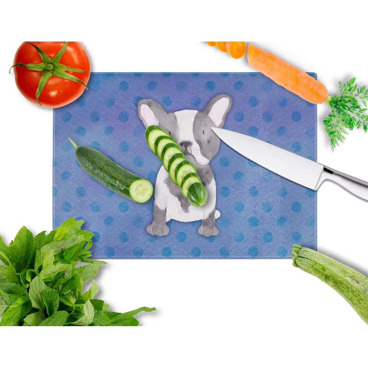 French Bulldog Glass Cutting Board C4578
