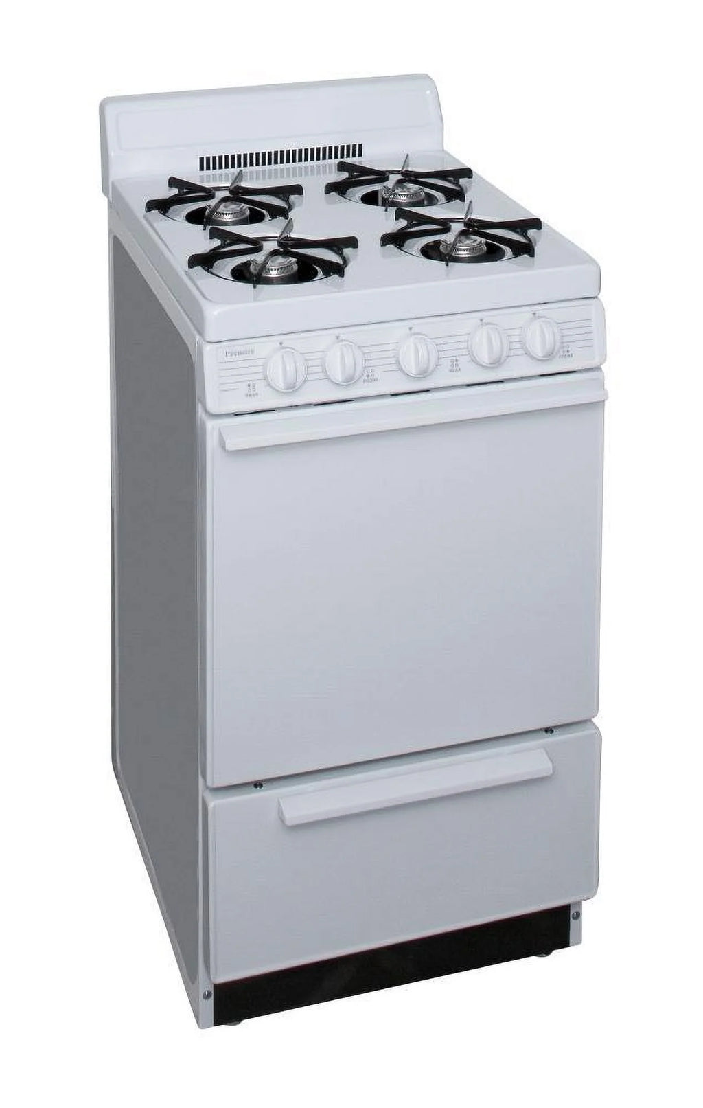 20" Free Standing Gas Range White Q450522
