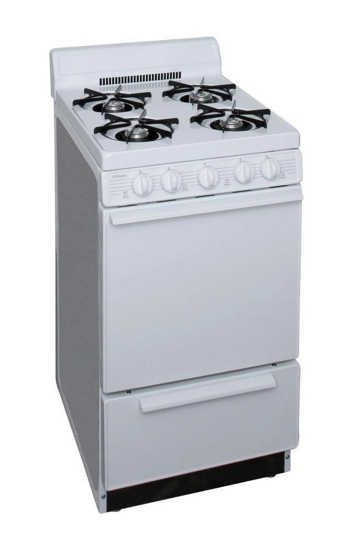 20" Free Standing Gas Range White Q450522