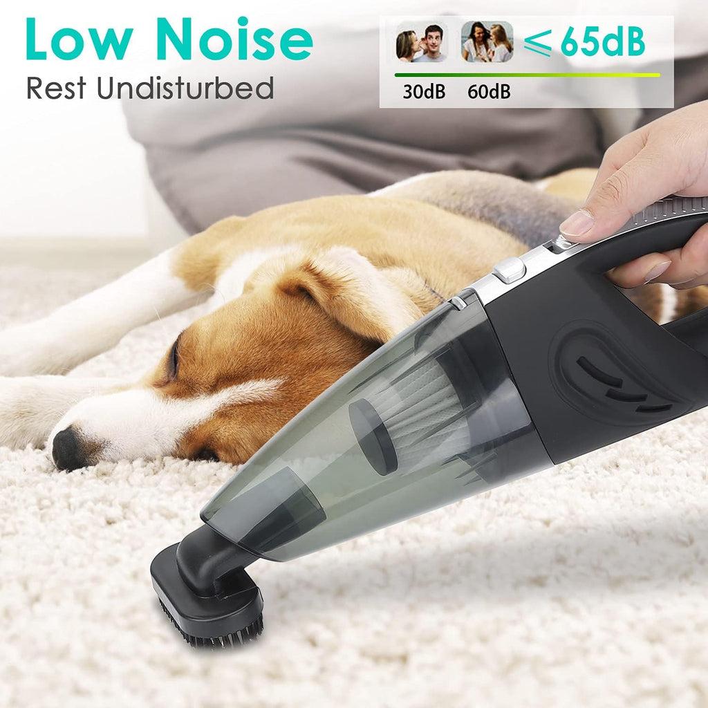 Portable Handheld Vacuum Cleaner Cordless Rechargeable Mini Car Vacuum Wet Dry Pack of 2 A189818