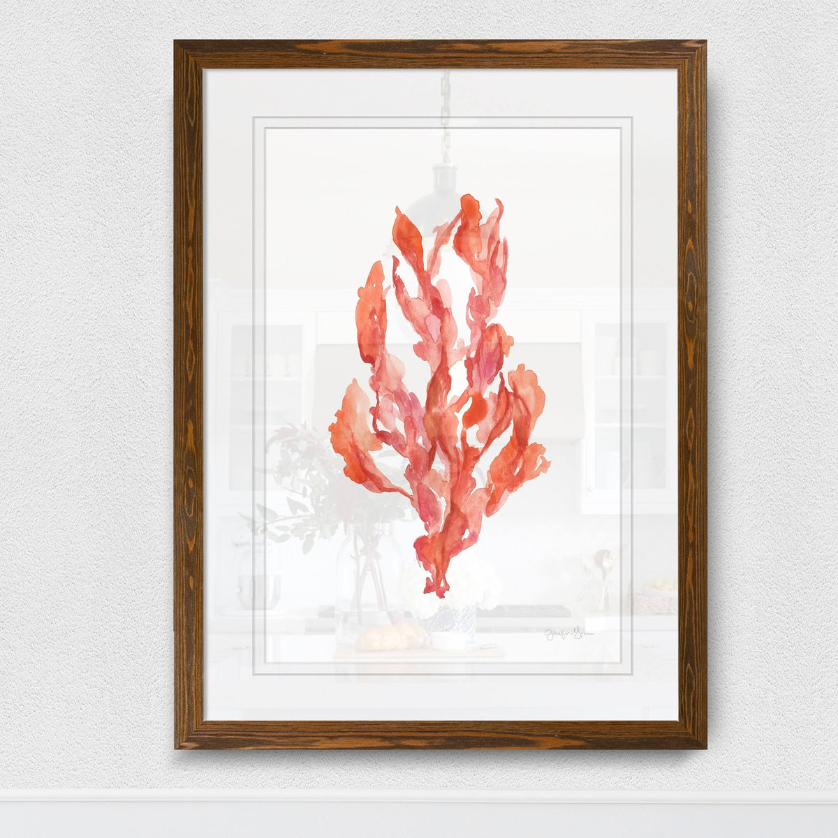 Coral Kelp II-Framed L738838