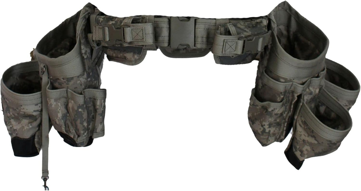 Digital Camo Tactical Tool Belt with Tool Pouches T48061