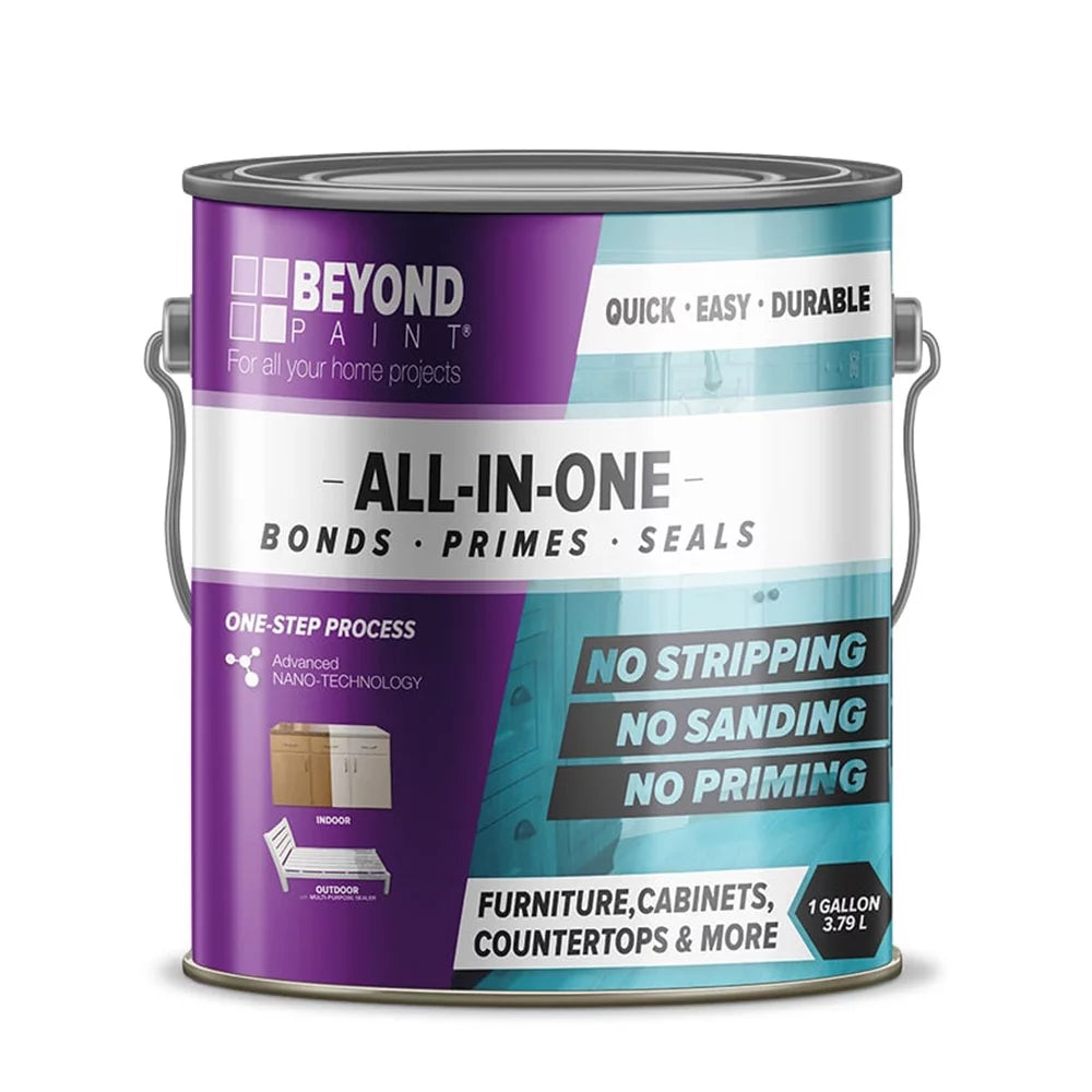 1 Gallon All in One Refinishing Paint, Mocha V9099