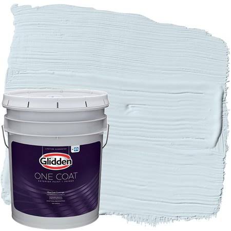 Interior Paint + Primer, Blue, 5 Gallons, Semi-Gloss G319784