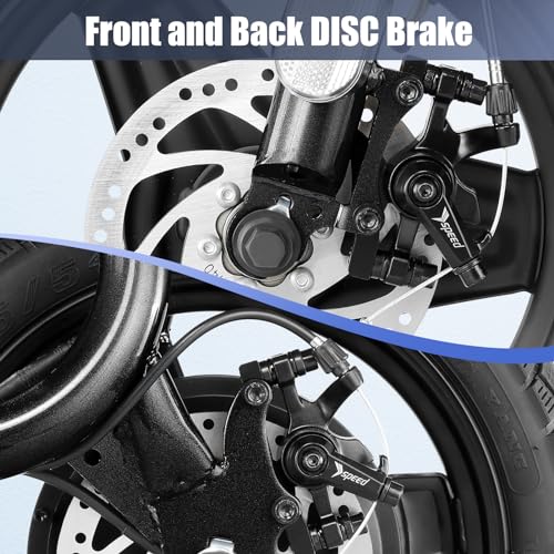 500W/800W/1200W Electric Scooter with Seat, 14" Fat Tire, Foldable R698