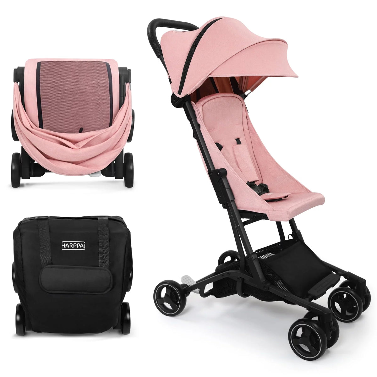 Lightweight Compact Umbrella Stroller Pink H152788