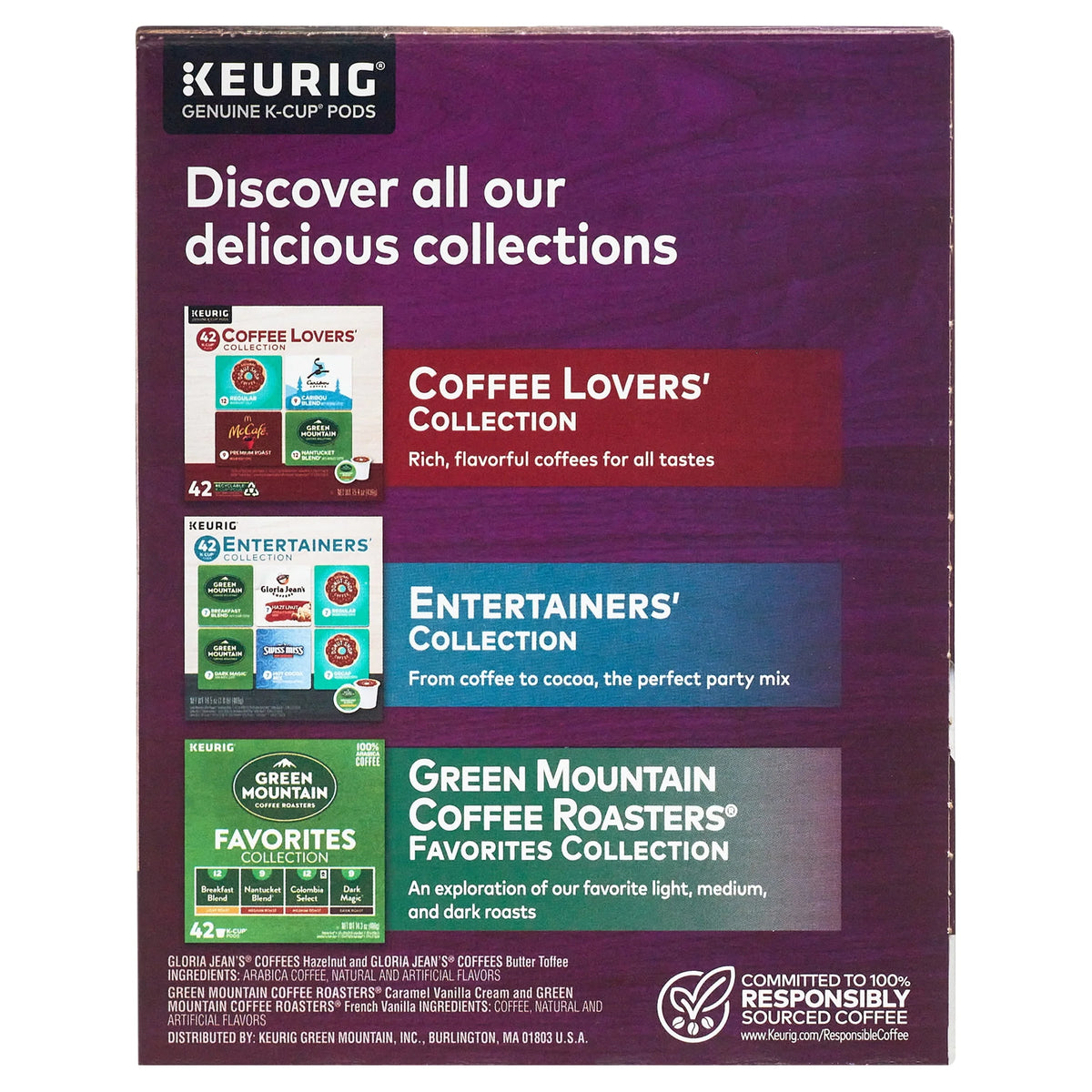Flavored Variety Coffee K-Cup Pods, 42 Count P4540