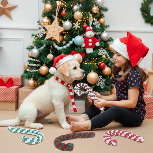Christmas Dog Rope Toys, 2 Pack Red X5321