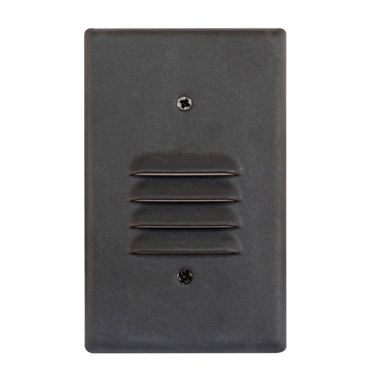 5 Pack Black Angled Louver Step Light with Vertical/Horizontal Plate - 3000K K47070