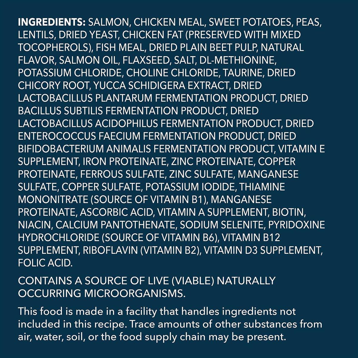 Dry Dog Food Sweet Potato R293068