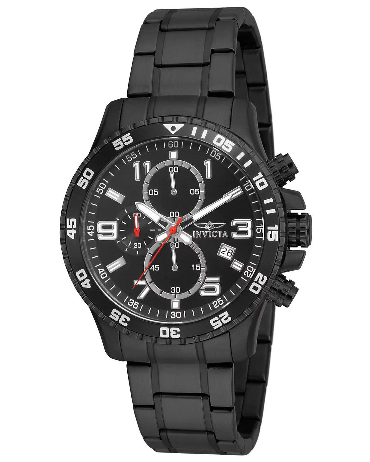 Black Dial Multifunction Quartz Watch S4184