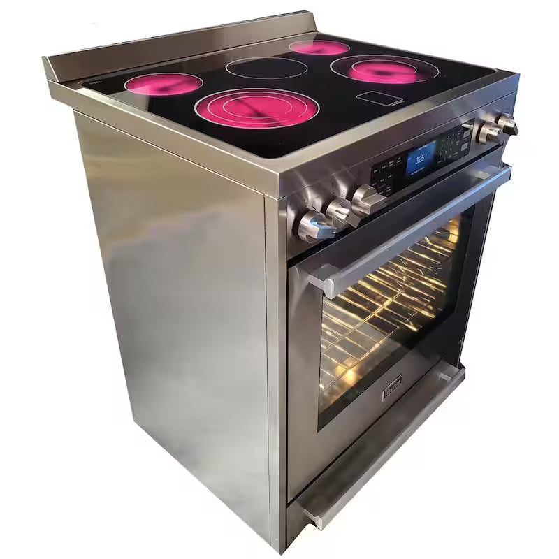 5-Element Electric Range with Convection in Stainless Steel N405
