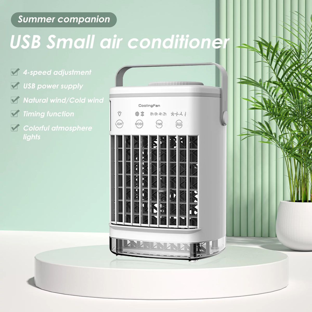 Portable 3-IN-1 Evaporative Air Cooler 700ML W141221