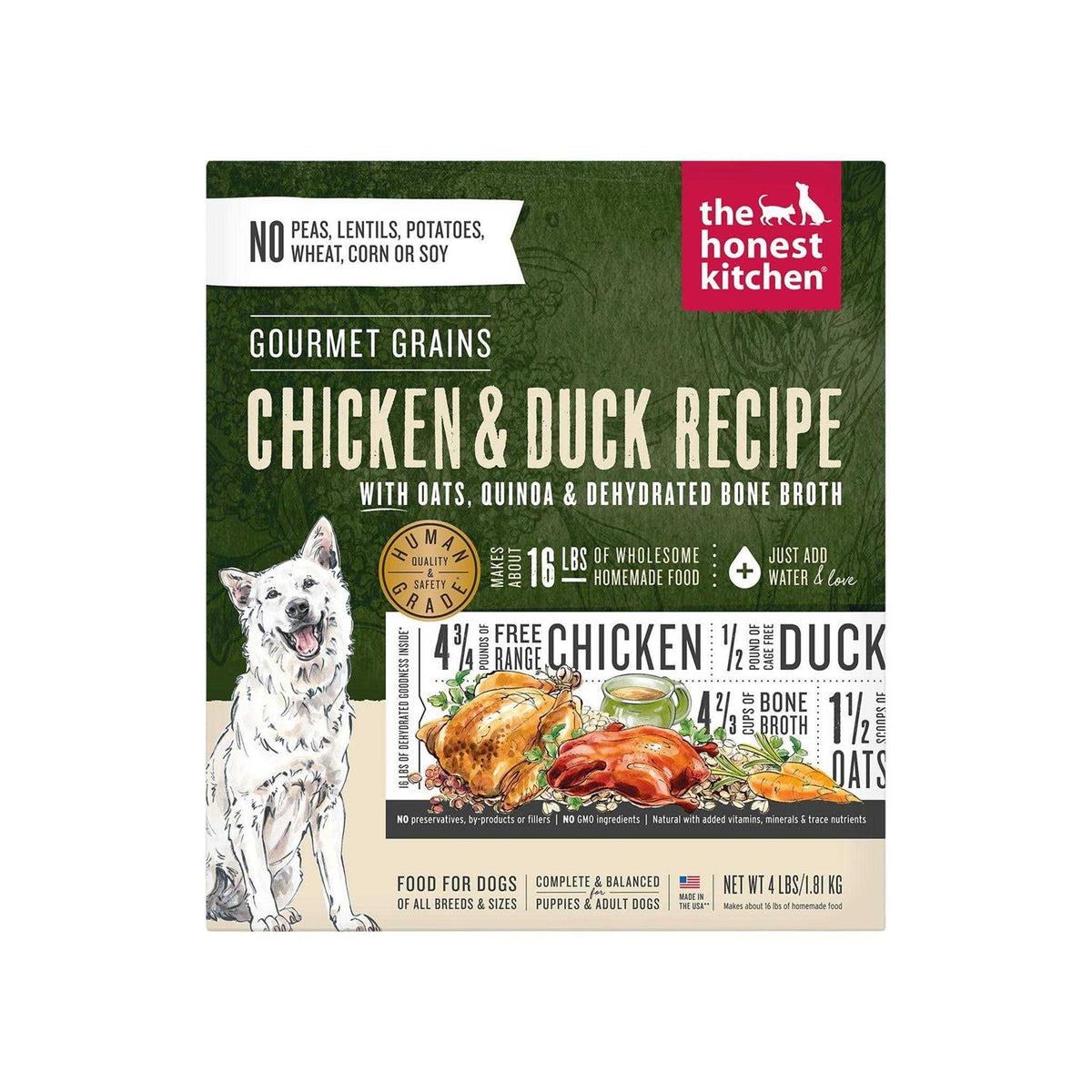 Dehydrated Chicken & Duck Dog Food M953