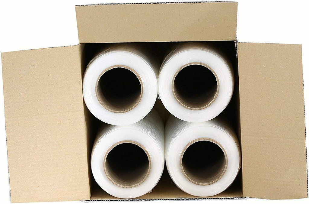 18 inch x 1500 Feet 80 Gauge Clear Stretch Wrap Y297088