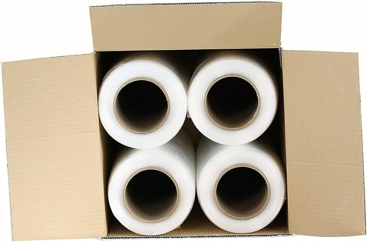 18 inch x 1500 Feet 80 Gauge Clear Stretch Wrap Y297088