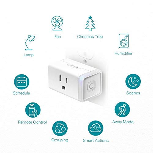 Smart Plug Wi-Fi Outlet 15 Amp Pack of 2 White F727