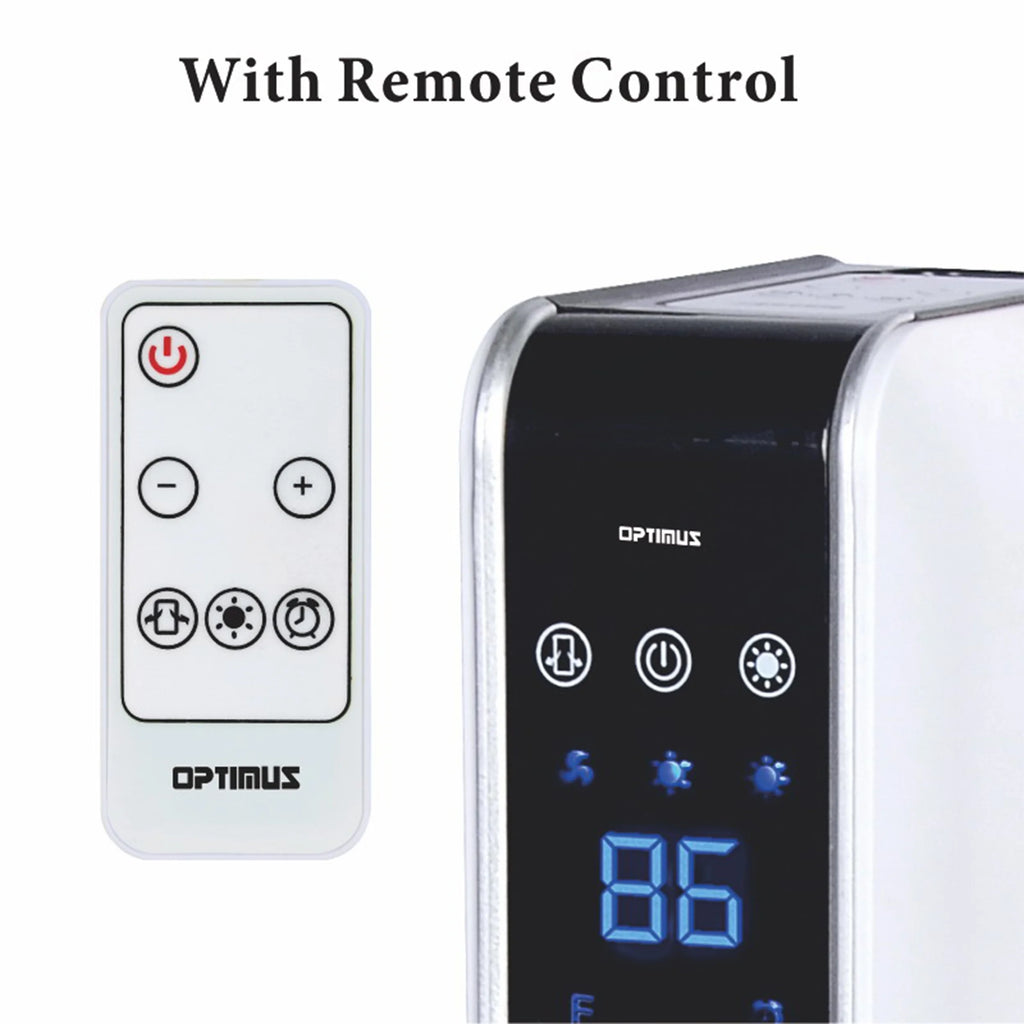 Oscillating Tower Heater with Digital Temperature Readout & Remote V821748