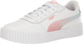 PUMA White-Fusion Coral-Light Aqua Sneaker R999