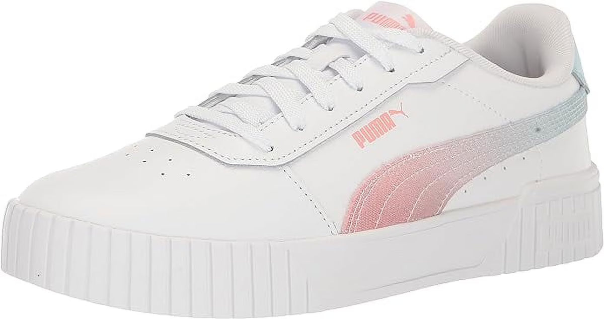 PUMA White-Fusion Coral-Light Aqua Sneaker R999